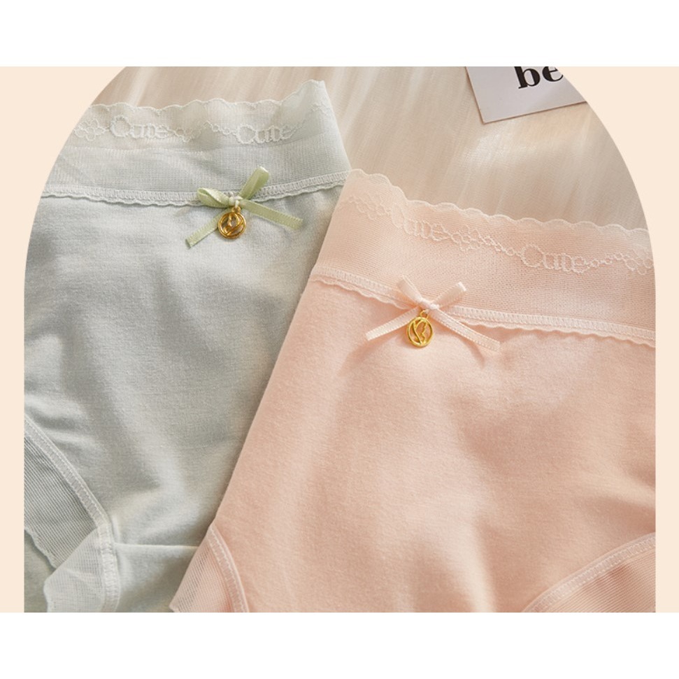 雲感柔軟蕾絲莫代爾三角褲 5件組.30-60KG女內褲-細節圖8