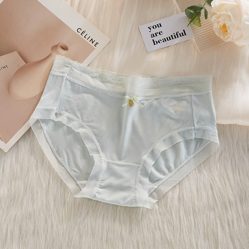 雲感柔軟蕾絲莫代爾三角褲 5件組.30-60KG女內褲-細節圖10