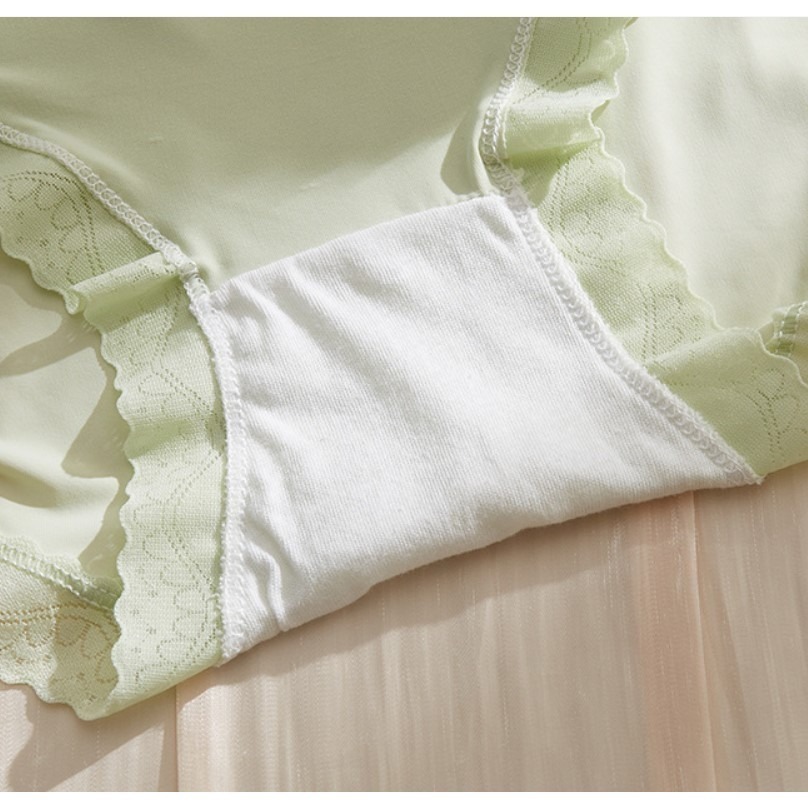 S01冰絲女士內褲5件組.無痕中腰超薄透氣三角褲-細節圖4