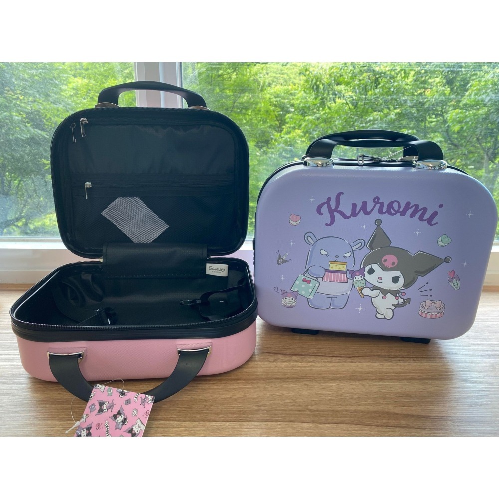 三麗鷗 酷洛米 14吋 旅行壓紋密碼化妝箱-細節圖3