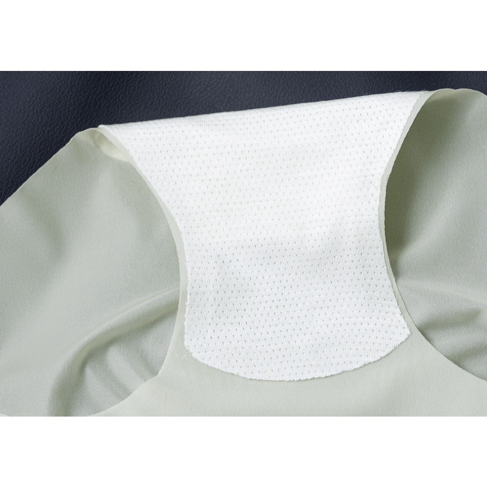 超薄无痕女士交叉收腹裤 冰丝高腰7A桑蚕丝抑菌裆速干提臀面膜内裤-細節圖4