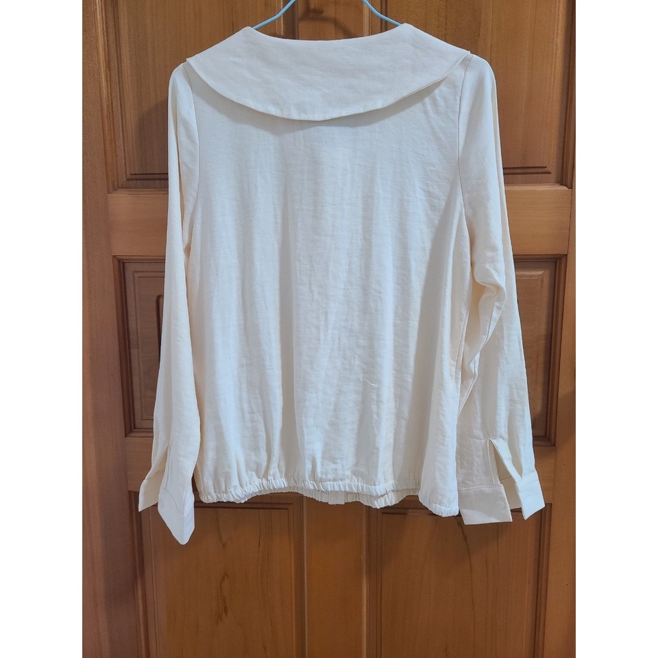 全新🔥MASTINA百貨公司專櫃 日系海軍領 長袖襯衫上衣-細節圖2