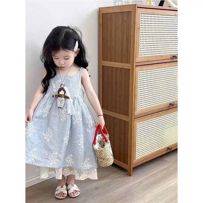 【 26174║ 🌼2026夏季🌼度假吊帶蕾絲裙】-細節圖2