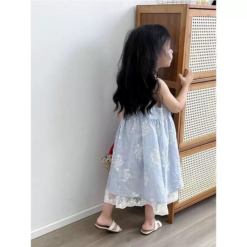 【 26174║ 🌼2026夏季🌼度假吊帶蕾絲裙】-細節圖4