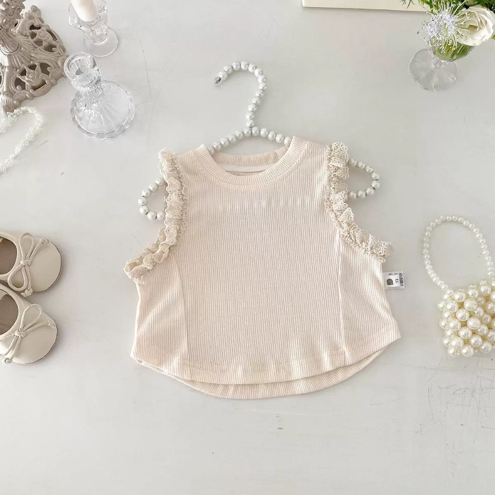 商品: 【 26212║ 🌼2026夏季🌼花邊背心+連衣裙兩件套裝】-細節圖5