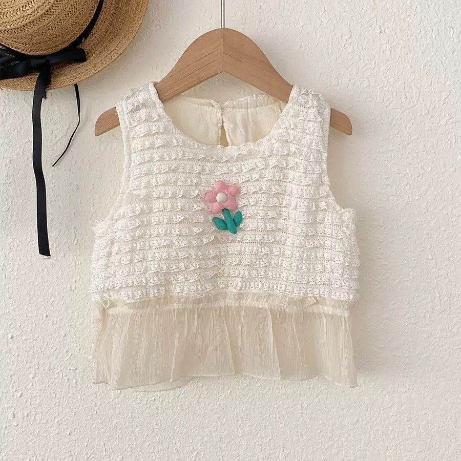 商品：【 26258║ 🌼2026夏季🌼小花娃娃上衣】-細節圖2