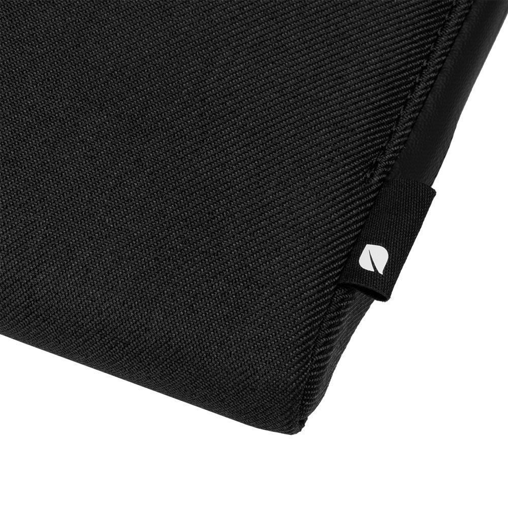 【INCASE】Facet Sleeve with Recycled Twill 筆電保護內袋 / 防震包  (黑)-細節圖4