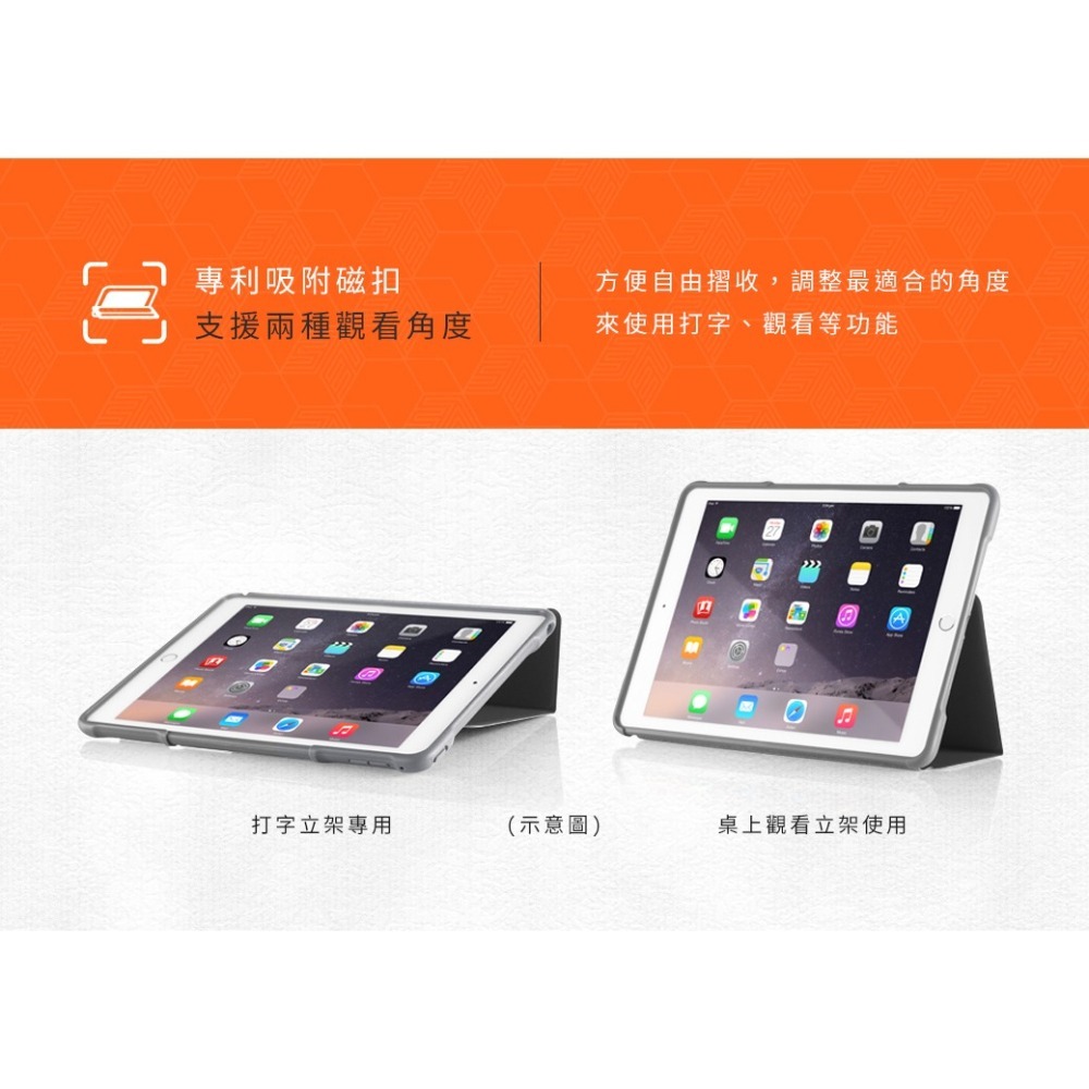 澳洲【STM】Studio iPad Air (M2)/5/4代/Pro 11吋 1~4代 極輕薄防護硬殼 (四色)-細節圖6