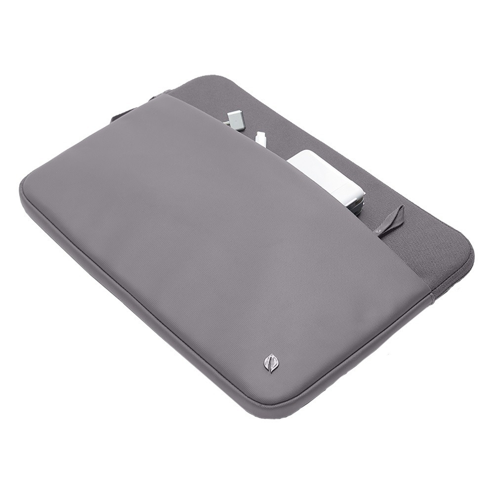 Incase A.R.C. Sleeve PU防水塗層 筆電保護內袋 (淺灰)-細節圖5