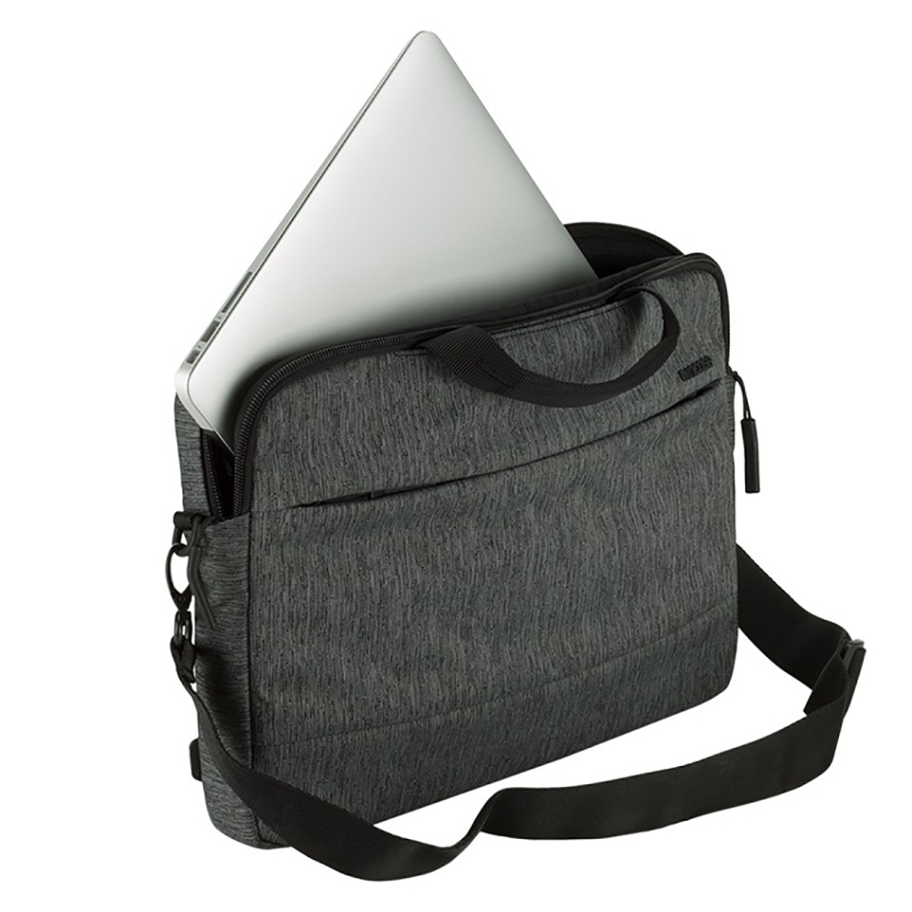 Incase City Brief 16吋 城市簡約筆電手提 / 肩背公事包 (麻灰)-細節圖9