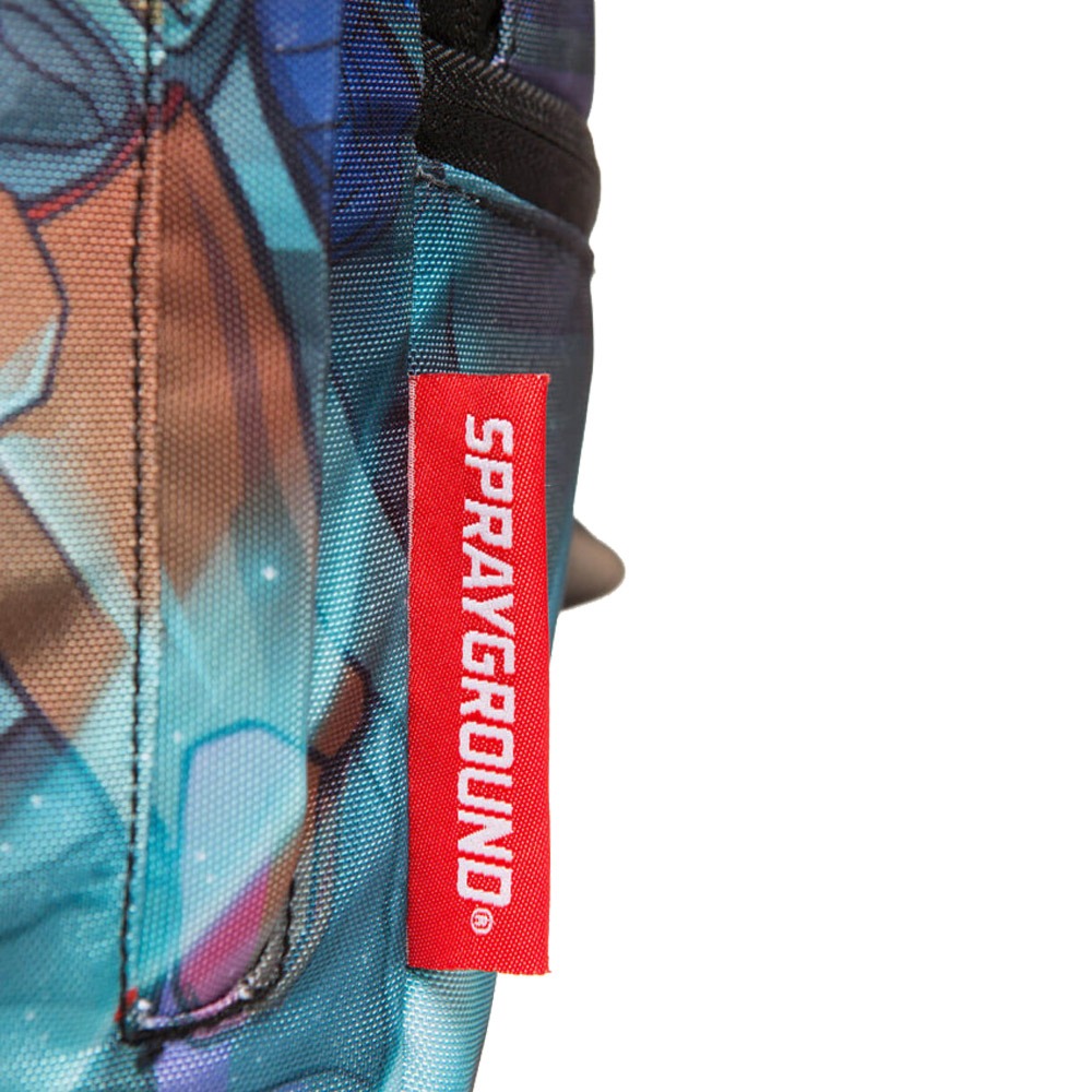 Sprayground DLX 聯名系列 Breakdancers 星際異攻隊跳街舞 潮流筆電後背包-細節圖6
