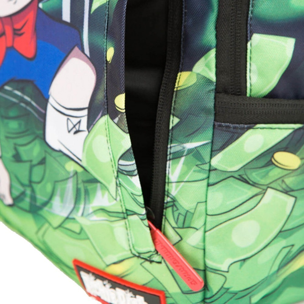Sprayground DLX 聯名系列 Richie Rich 財神當家 超能力 潮流筆電後背包-細節圖8