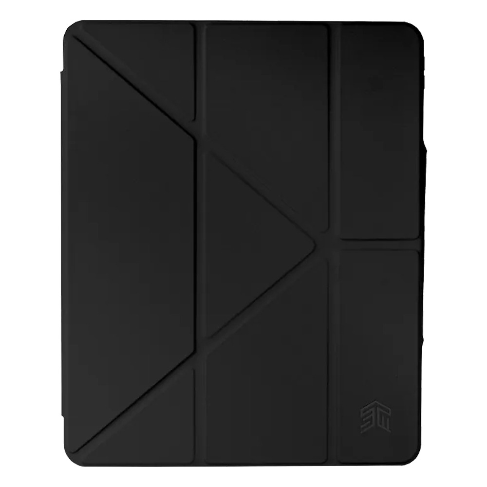 STM OPP iPad Air 13吋 (M2) 多角度折疊防摔保護殼 (黑)-細節圖3