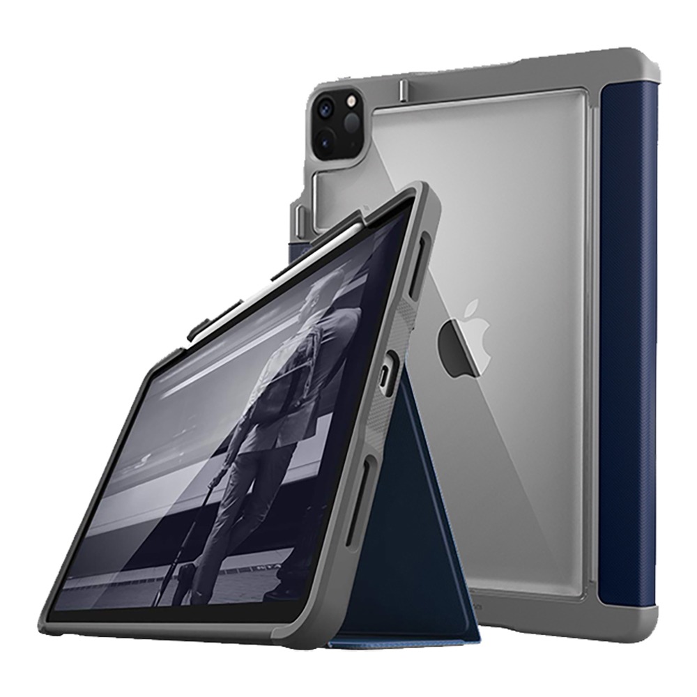 STM Rugged Case Plus iPad Pro 11吋 (第2代) 軍規防摔保護殼 (深藍)-細節圖5