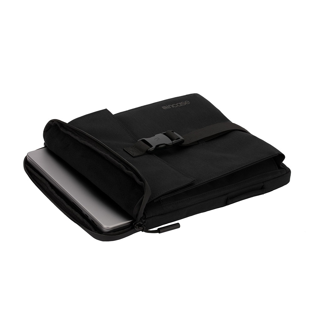 Incase Transfer Sleeve 13吋 多功能複合筆電內膽單肩包 (黑)-細節圖7