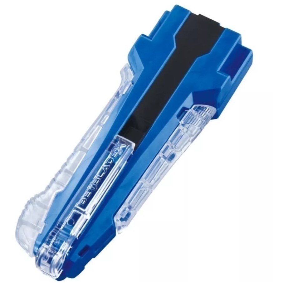 正版代理 戰鬥陀螺 BX-41 X發射器改造型握把(黑/透紅) BX-42 X發射器改造型握把(藍/透明) 含QR碼-細節圖2
