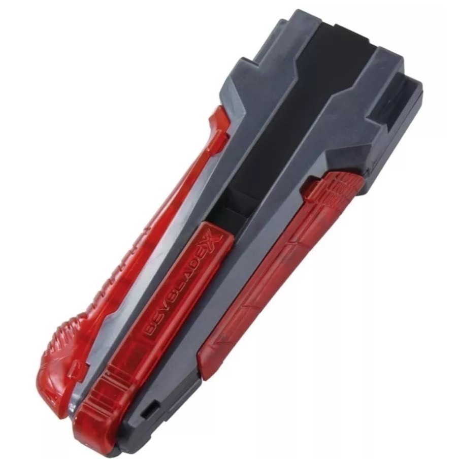 正版代理 戰鬥陀螺 BX-41 X發射器改造型握把(黑/透紅) BX-42 X發射器改造型握把(藍/透明) 含QR碼-細節圖4