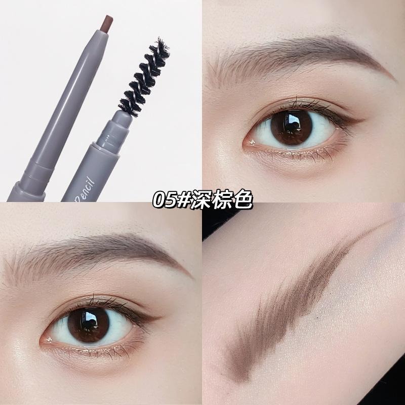 【台灣現貨】TESSO LIFE｜赫瑩 自動雙頭眉筆 雙頭眉筆 抖音爆款雙頭畫眉筆 防水防汗眉筆 不脫妝不易掉色不暈染-細節圖9