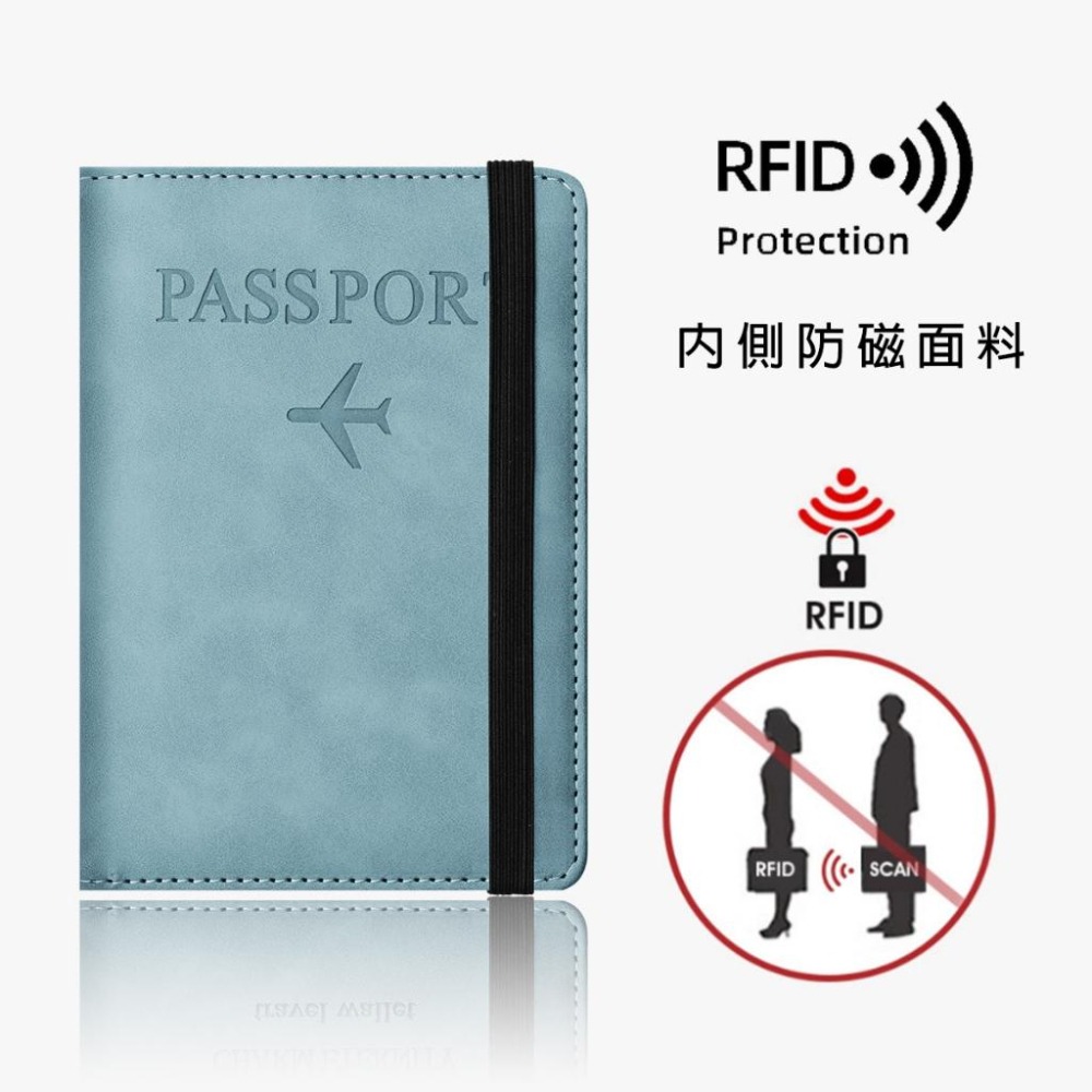 【台灣現貨】TESSO LIFE｜RFID防盜刷護照套 皮革護照夾 護照套 sim卡收納 護照夾 護照包 護照收納包-細節圖3