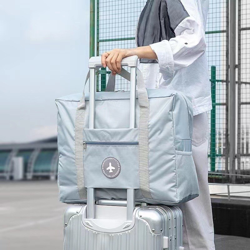 【台灣現貨】TESSO LIFE｜旅行袋 旅行包 手提行李袋 折疊購物袋 登機包 行李收納袋 折疊行李袋 行李 購物袋-規格圖9