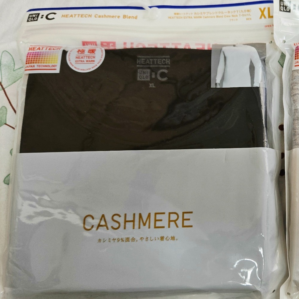 Uniqlo 發熱衣 XL 極暖經典款 HEATTECH  EXTRA WARM-規格圖1