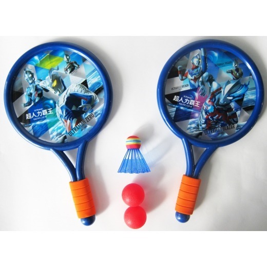 📚京甫出版社📚正版授權 超人力霸王 活力拍拍球 SDA41B 兒童羽球 兒童球拍 親子運動-細節圖2