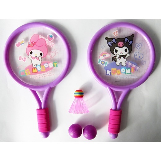 📚京甫出版社📚正版授權 酷洛米 活力拍拍球  SAC09U 兒童羽球 兒童球拍 親子運動-細節圖2