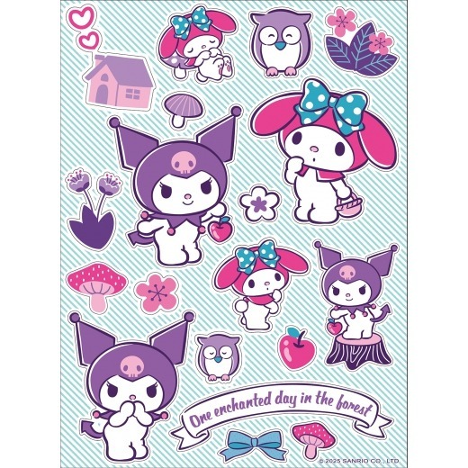 📚京甫出版社📚酷洛米 磁貼小劇場 SAD36U 造型磁貼 遊戲場景 家家酒 創意遊戲 益智遊戲-細節圖5