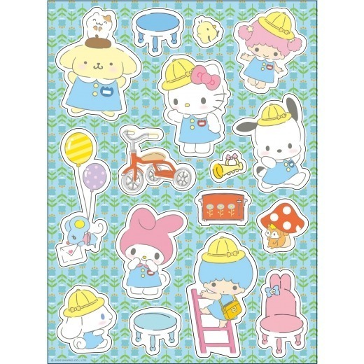 📚京甫出版社📚三麗鷗家族 磁貼小劇場 SAD36A 造型磁貼 遊戲場景 家家酒 創意遊戲 益智遊戲-細節圖4