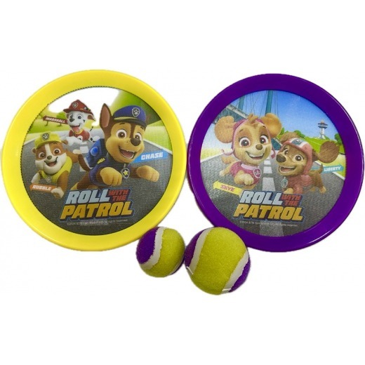 📚京甫出版社📚汪汪隊立大功 New寶貝黏巴球 WA033D 黏黏球 拋接球 魔鬼氈球組 親子運動-細節圖2