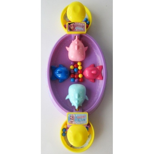 📚京甫出版社📚冰雪奇緣 趣味珠珠搶奪賽  QHD06A 吃珠玩具 對戰遊戲 親子益智 反應力 手眼協調-細節圖2