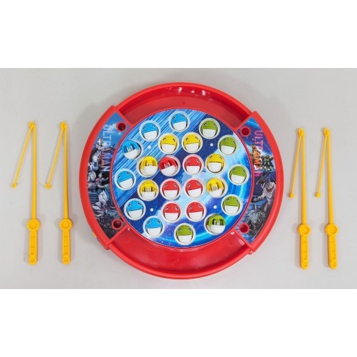 📚京甫出版社📚超人力霸王 電動釣魚機 SDA43B 釣魚玩具 親子益智 勾魚 雙人比賽遊戲-細節圖2