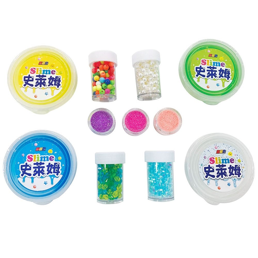 📚幼福文化📚忍者兔 Slime史萊姆創意派對套組9125-34 安全無毒 DIY 史萊姆 創意手作 派對玩具-細節圖2