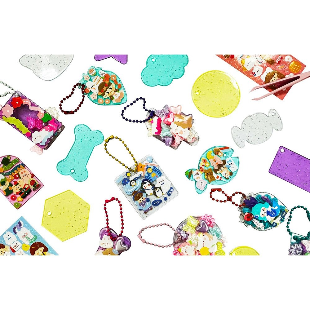 📚幼福文化📚忍者兔咕卡奶油膠DIY繽紛桶9125-44 美術美勞 創意作品 手作玩具 DIY 手工藝-細節圖3