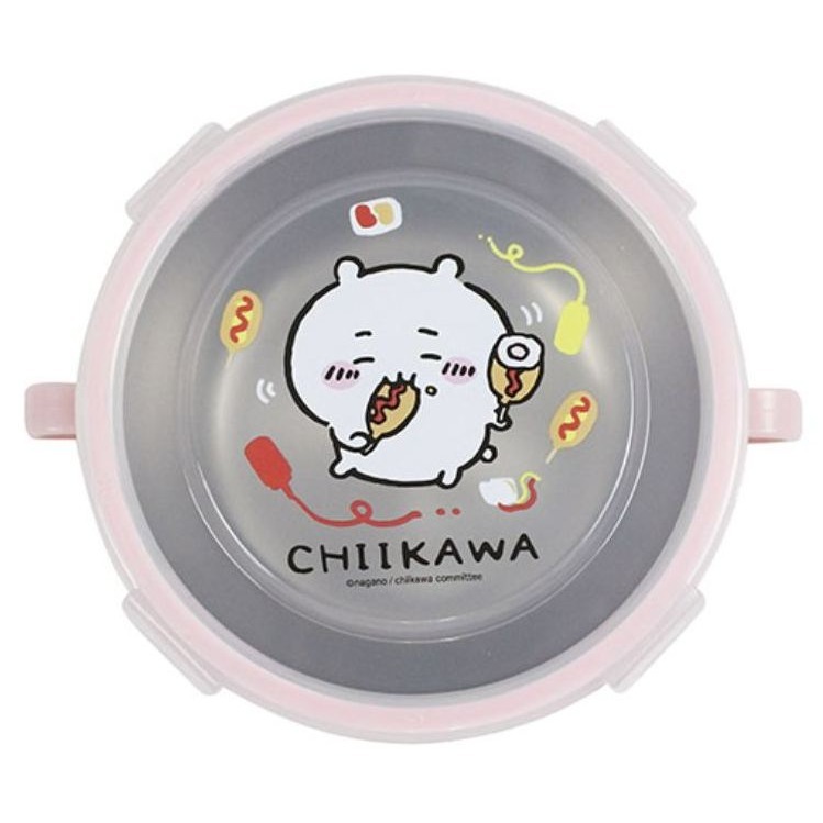 📚敦景企業📚台灣製 正版授權 不銹鋼雙耳隔熱餐碗 幼兒園餐碗 兒童餐碗 午餐碗 人魚漢頓 蠟筆小新 吉伊卡哇 安全-規格圖9