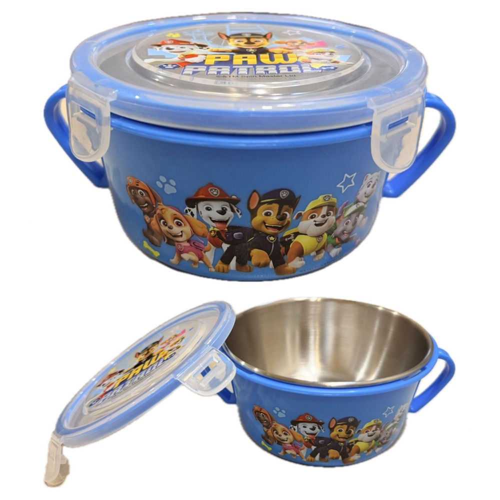 📚敦景企業📚台灣製 正版授權 不銹鋼雙耳隔熱餐碗 幼兒園餐碗 兒童餐碗 午餐碗 粉紅豬小妹 佩佩豬 汪汪隊立大功 安-細節圖9