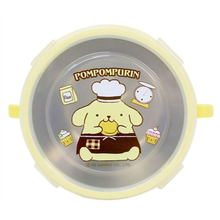 📚敦景企業📚台灣製 正版授權 不銹鋼雙耳隔熱餐碗 幼兒園餐碗 兒童餐碗 午餐碗 大耳狗 布丁狗 美樂蒂 酷洛米 安全-細節圖3