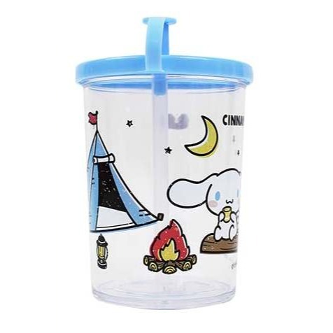 ⭐敦景企業⭐正版授權 台灣製 兒童吸管杯 塑膠杯 學習杯 幼兒 喝水杯 kitty 酷洛米 大耳狗喜拿-細節圖4