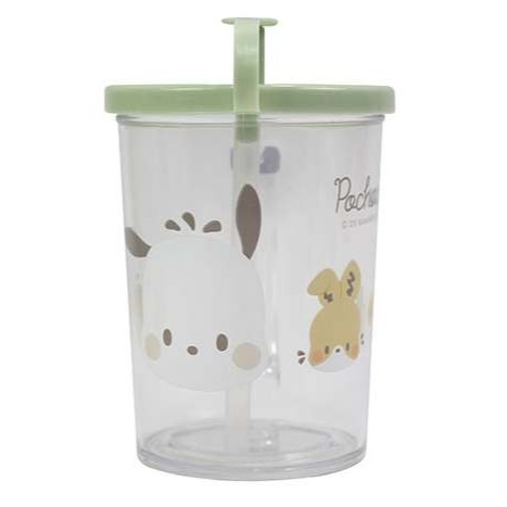 ⭐敦景企業⭐正版授權 台灣製 兒童吸管杯 塑膠杯 學習杯 幼兒 喝水杯 吉伊卡哇 帕洽狗 人魚漢頓-規格圖10