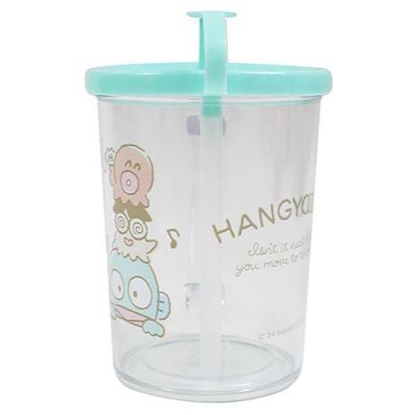 ⭐敦景企業⭐正版授權 台灣製 兒童吸管杯 塑膠杯 學習杯 幼兒 喝水杯 吉伊卡哇 帕洽狗 人魚漢頓-規格圖10