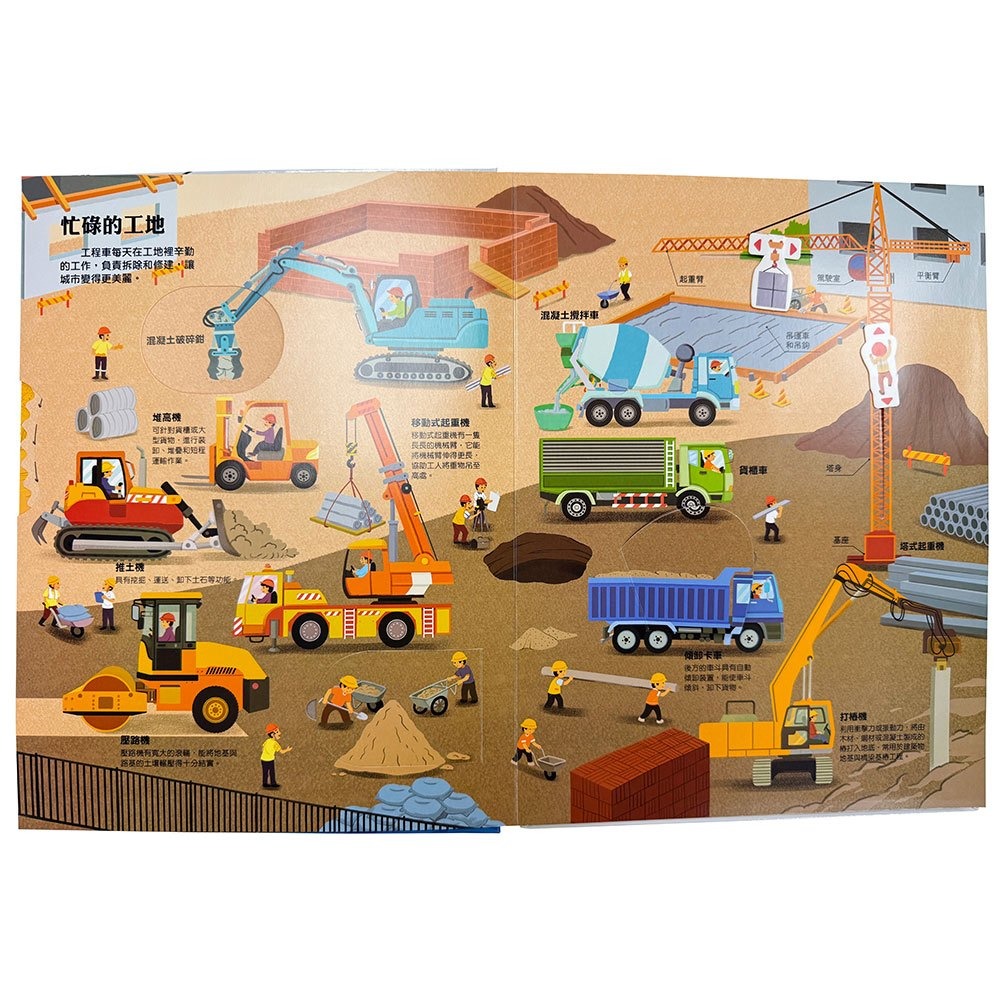 📚幼福文化📚大知識大百科3D立體書：大交通 9207-36 pop-up 操作書 汽車立體書 翻翻書 遊戲書 生日禮-細節圖5