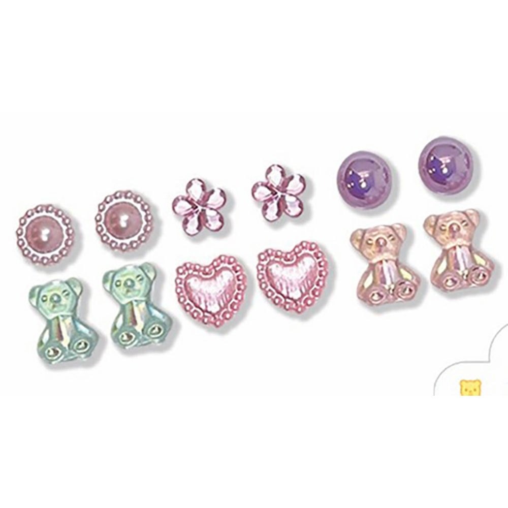 📚幼福文化📚BLING熊─指甲、耳環貼片組(STICK ON ME) H12202 美甲玩具 玩具指甲 裝扮遊戲 指-細節圖3