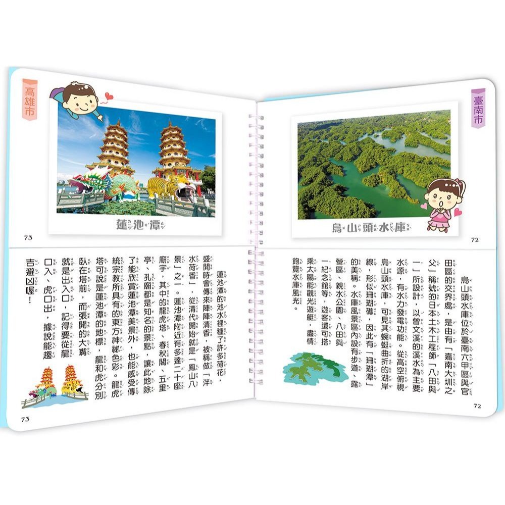 📚幼福文化📚從北到南394公里，探索玩遍全臺灣【認識全臺22個縣市景點歷史，豐富地理知識。】1481-6 認識台灣-細節圖8