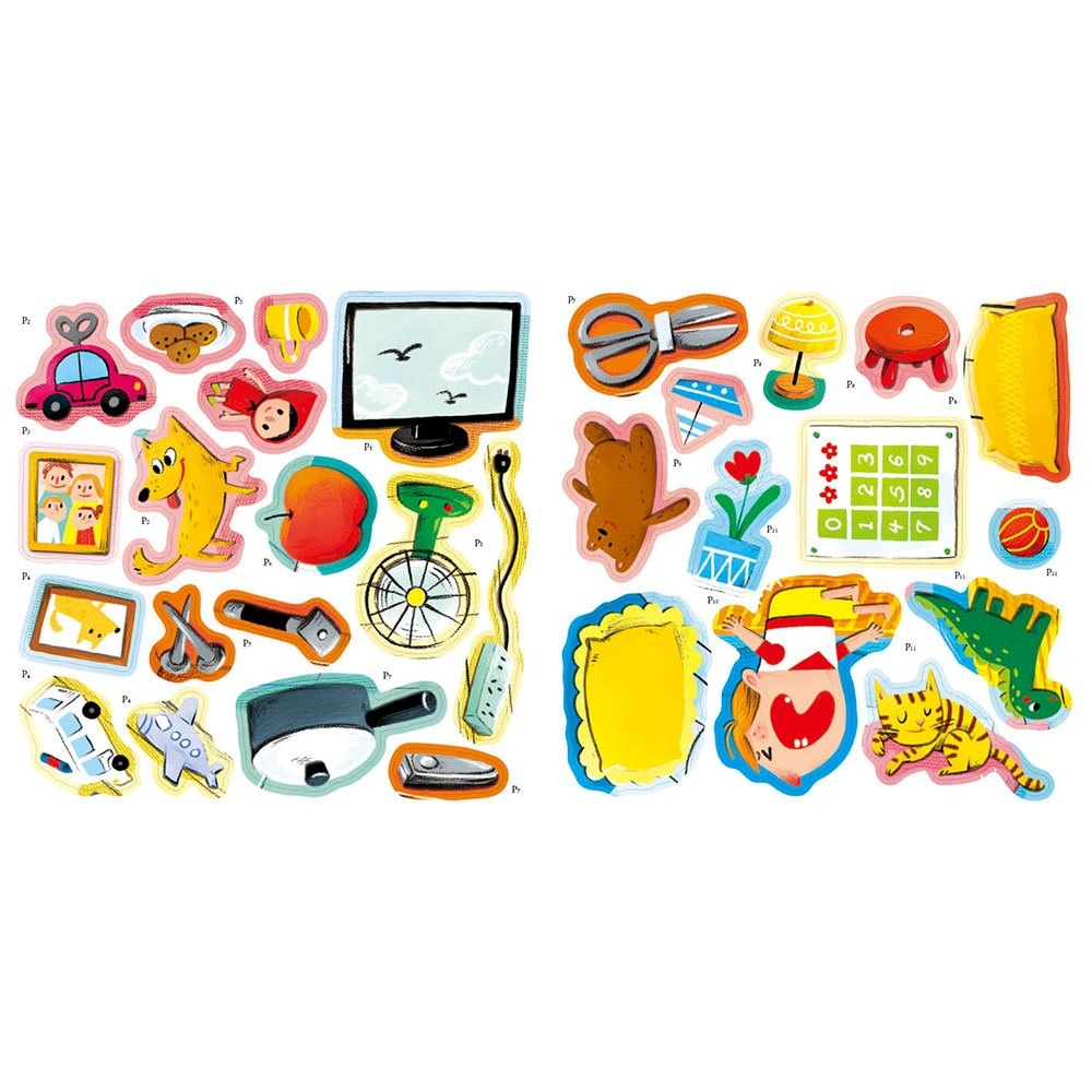 📚幼福文化📚遇到危險怎麼辦？安全教育貼紙遊戲書：居家安全 交通安全 戶外安全 幼兒園安全 公共場所安全 防災應變-細節圖9