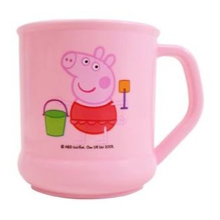 ⭐敦景企業⭐正版授權 台灣製 PP圓弧水杯220cc 巧虎 佩佩豬 塑膠水杯 兒童水杯 學習杯 幼兒水杯 幼兒園禮物-細節圖5