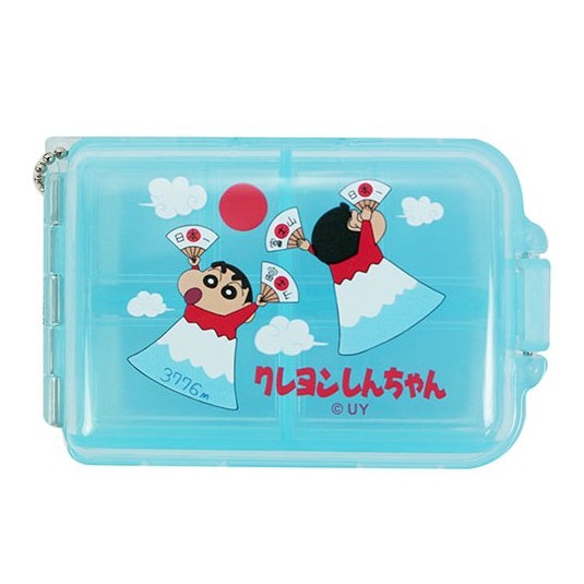 ⭐敦景企業⭐正版授權 台灣製 蠟筆小新 多功能萬用盒 CS53823 小收納盒 藥盒 小物收納 攜帶盒 分隔盒-規格圖7