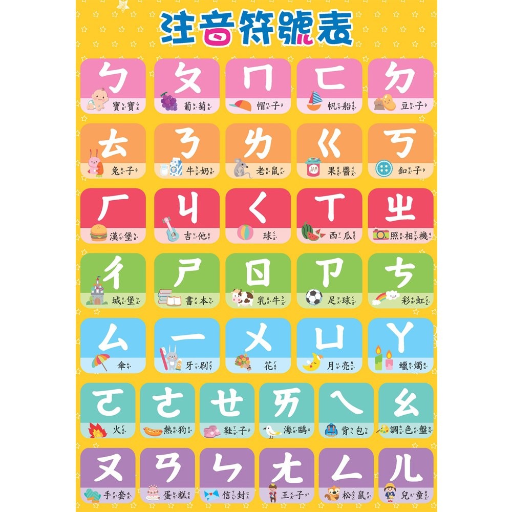 📚幼福文化📚ㄅㄆㄇ拼讀疊疊卡1977-4 空間概念 語文桌遊 手眼協調 邏輯思考 認識注音 幼小銜接 語文教具-細節圖4