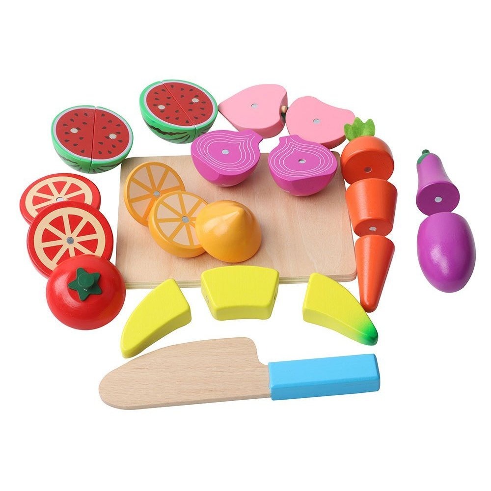 📚幼福文化📚忍者兔蔬菜水果切切樂 9126-10 木質玩具 家家酒 切菜玩具 廚房玩具 食物玩具 生日禮物-細節圖3