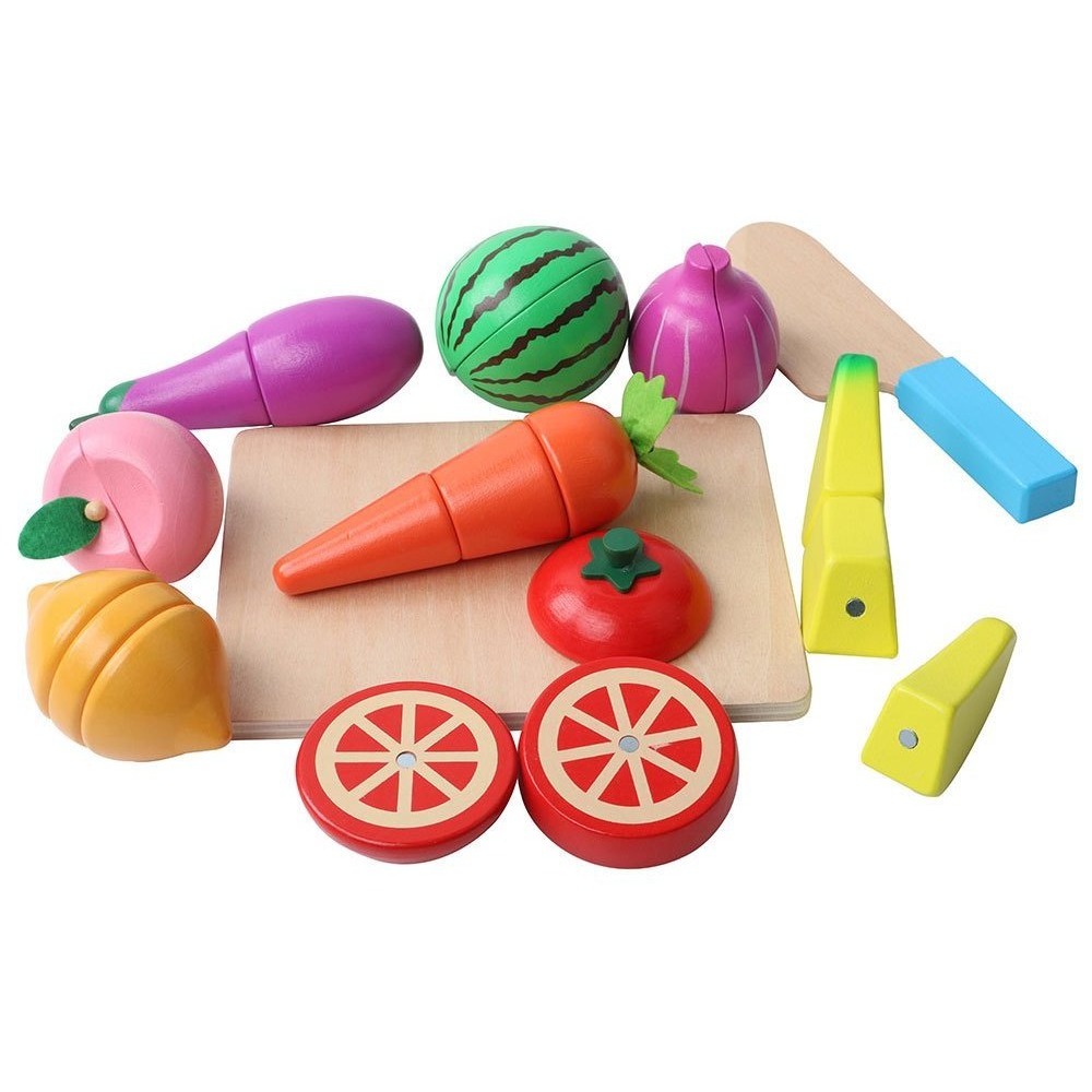 📚幼福文化📚忍者兔蔬菜水果切切樂 9126-10 木質玩具 家家酒 切菜玩具 廚房玩具 食物玩具 生日禮物-細節圖4