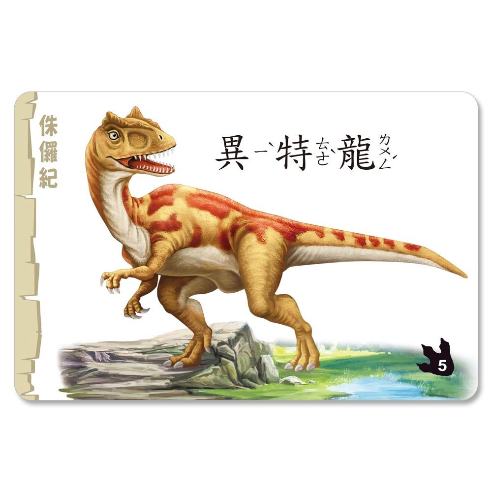 📚世一文化📚認識恐龍圖鑑卡 B27701 恐龍圖卡 字卡 恐龍百科 恐龍圖片-細節圖4